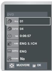 SAMSUNG DVD-V6700S - Visualizzazione del display - 1