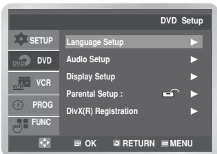 SAMSUNG DVD-V6700S - Setting Up the Display Options - 1