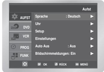 SAMSUNG DVD-V6700S - Andern der Senderspeichertabelle - 1