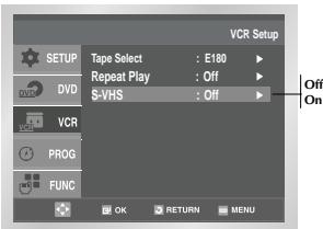 SAMSUNG DVD-V80 - VCR S-VHS Play - 2
