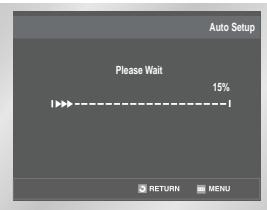 SAMSUNG DVD-V80 - Press OK to start the auto scanning. - 5
