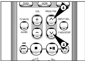SAMSUNG DVD-V80 - Recording a Programme with Automatic Stop - 5