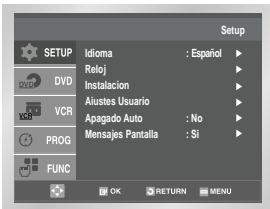 SAMSUNG DVD-V80 - Presección automatica de programas - 4