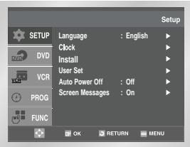 SAMSUNG DVD-V80 - Selecting the Cassette Type - 4
