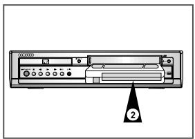 SAMSUNG DVD-V80 - VCR - 1