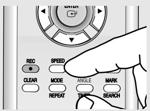SAMSUNG DVD-V9500 - Selecting the Recording Speed - 1