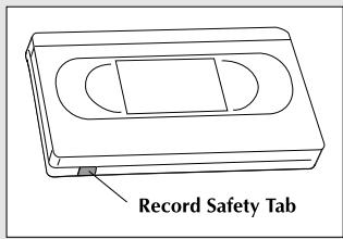 SAMSUNG DVD-V9500 - Protection d'une cassette enregistrée - 1