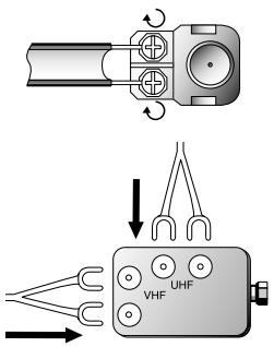 SAMSUNG DVD-V9500 - Connecting the Antenna Cable - 1