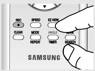 SAMSUNG DVD-V9500 - Press the EZ VIEW button. - 1