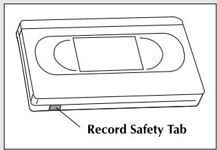 SAMSUNG DVD-V9500 - Protecting a Recorded Cassette - 1