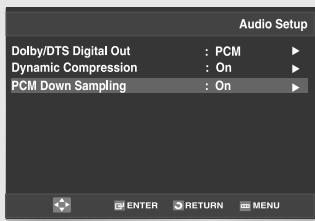 SAMSUNG DVD-V9500 - PCM Down Sampling - 1
