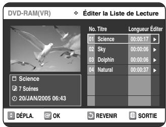 SAMSUNG DVD-VR325 - Avec la touche MENU. - 1