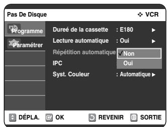 SAMSUNG DVD-VR325 - Répétition automatique - 1