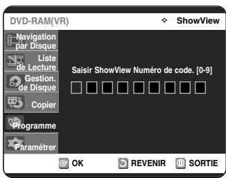 SAMSUNG DVD-VR325 - Utilisation de la fonction ShowView - 6