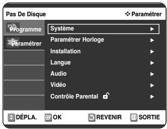 SAMSUNG DVD-VR325 - Configuration du contrôle parental - 2