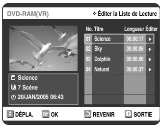 SAMSUNG DVD-VR325 - Avec la touche MENU. - 1