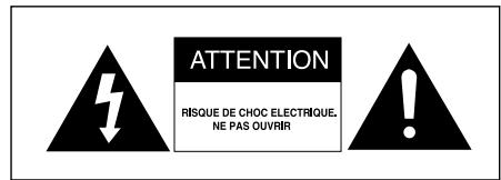 SAMSUNG DVD-VR325 - Avertissement - 1