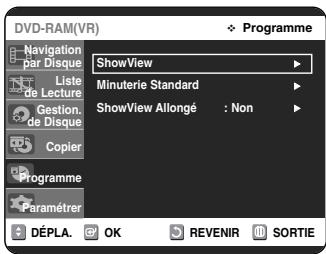 SAMSUNG DVD-VR325 - Utilisation de la fonction ShowView - 5