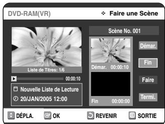 SAMSUNG DVD-VR325 - Création d'une Liste de Lecture - 5