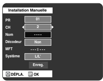 SAMSUNG DVD-VR325 - Installation Manuelle - 5
