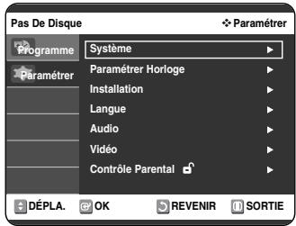 SAMSUNG DVD-VR325 - Modification du Tableau des chaînes régées manuelles - 1