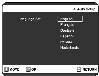 SAMSUNG DVD-VR325 - Branchement et réglage automatique - 2