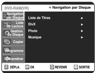SAMSUNG DVD-VR325 - Modification du Nom du Disque - 4
