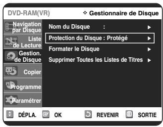 SAMSUNG DVD-VR325 - Protection du disque - 7