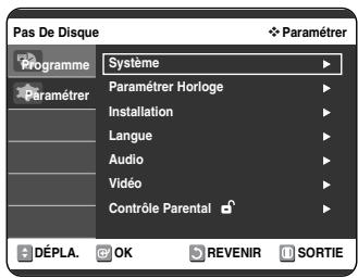SAMSUNG DVD-VR325 - Configuration du magnétoscope - 2