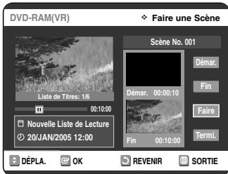 SAMSUNG DVD-VR325 - Création d'une Liste de Lecture - 6