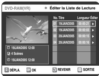 SAMSUNG DVD-VR325 - Avec la touche MENU. - 1