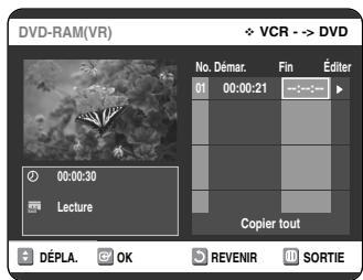SAMSUNG DVD-VR325 - Copie du magnétoscope au DVD - 4