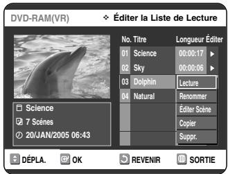 SAMSUNG DVD-VR325P - Avec la touche MENU. - 2