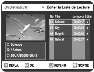 SAMSUNG DVD-VR325P - Avec la touche MENU. - 1