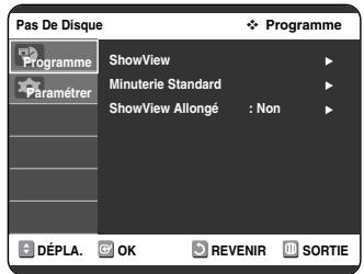 SAMSUNG DVD-VR325P - Réglage de la date et de l'heure - 1