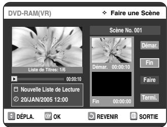 SAMSUNG DVD-VR325P - Création d'une Liste de Lecture - 5