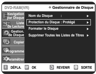 SAMSUNG DVD-VR325P - Protection du disque - 7