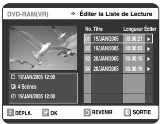 SAMSUNG DVD-VR325P - Avec la touche MENU. - 1