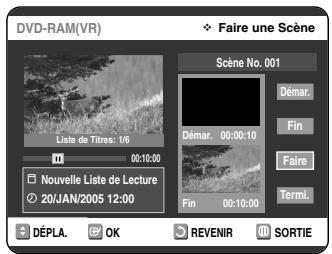 SAMSUNG DVD-VR325P - Création d'une Liste de Lecture - 6