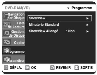 SAMSUNG DVD-VR325P - Utilisation de la fonction ShowView - 5