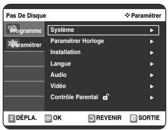 SAMSUNG DVD-VR325P - Configuration des options audio - 1