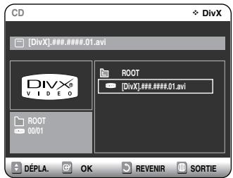 SAMSUNG DVD-VR325P - Lecture d'un disque MPEG4 - 3