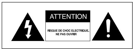 SAMSUNG DVD-VR325P - Avtissement - 1