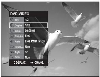 DVD-VIDEO Time 1/2 Chapitre 1/28 Temps 00:00:01 Sous-dire ENG Audio ENG 00:00 5.1CH Repéction Non Angle 1/1 Zoom Non DéPLAC. ↔ CHANG.