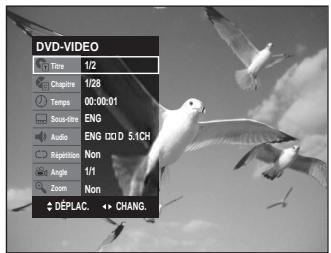 DVD-VIDEO Tire 1/2 Chapine 1/28 Temps 00:00:01 Sous-dire ENG Audio ENG 5.1CH Ripetition Non Angle 1/1 Zoom Non DEPLAC. ↔ CHANG.
