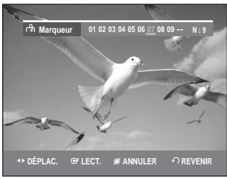 SAMSUNG DVD-VR330 - Suppression d'un Marqueur - 2