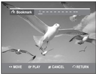 SAMSUNG DVD-VR330 - Press the ENTER button when the desired scene appears. - 1