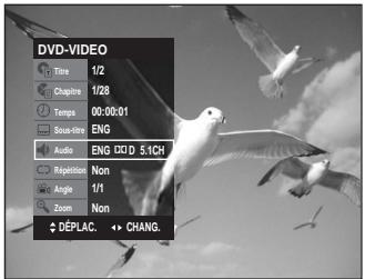DVD-VIDEO Tire 1/2 Chapitre 1/28 Temps 00:00:01 Sous-tire ENG Audio ENG D3.0 D 5.1CH Régération Non Angle 1/1 Zoom Non DéPLAC. ↔ CHANG.