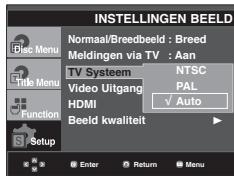 SAMSUNG DVD-1080PR - Meldingen via TV (Screen Messages) - 1