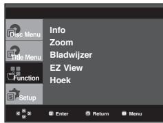 SAMSUNG DVD-1080PR - Het menu Functie gelebruiken (DVD) - 1